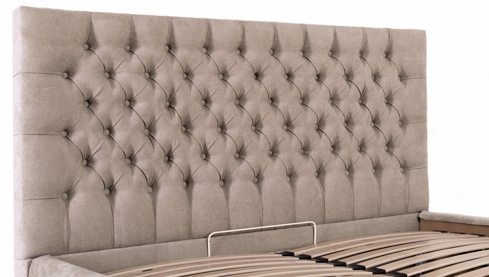 Кровать Cambridge Comfort 120 х 200 см Мисти Mocсо С подъемным механизмом и нишей для белья Мокко Днепр - изображение 11