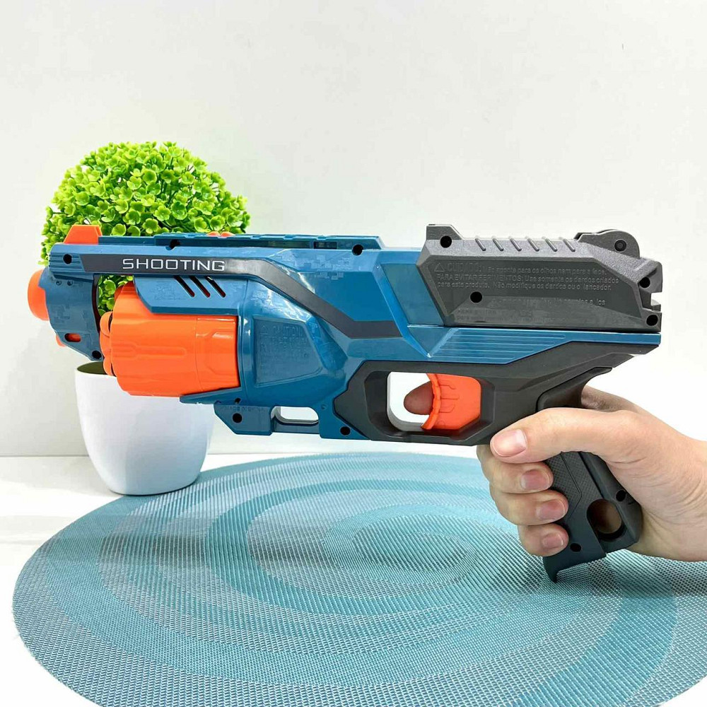 Пістолет бластер 8 м'яких патронів 30 см (BT322) Чернігів - фото 10