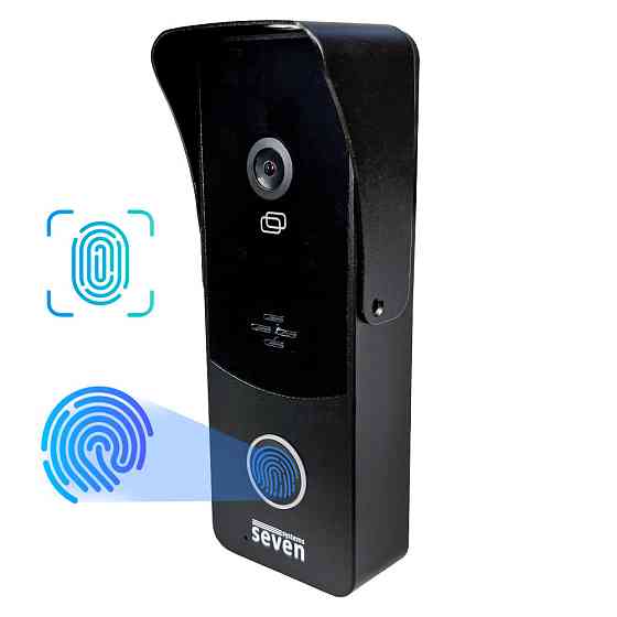 Панель домофона з вбудованим контролером SEVEN CP-7508 FHD black Київ