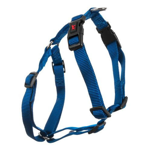 Шлей GimDog для собак Harlem H блакитний нейлон 40-55 см/15 мм Київ - фото 1