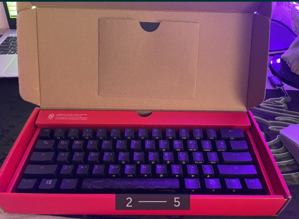 Клавиатура: Hyper X Alloy Origins 60%. Киев - изображение 4