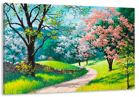 Картина холст в гостиную / спальню Природа  MLP_83 80х160см Киев