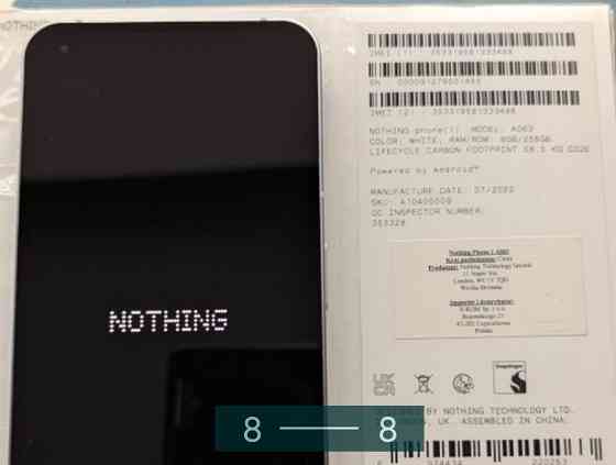 Смартфон Nothing Phone 1 256Gb. Київ