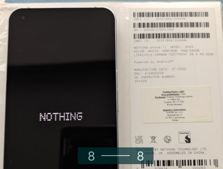 Смартфон Nothing Phone 1 256Gb. Київ - фото 1