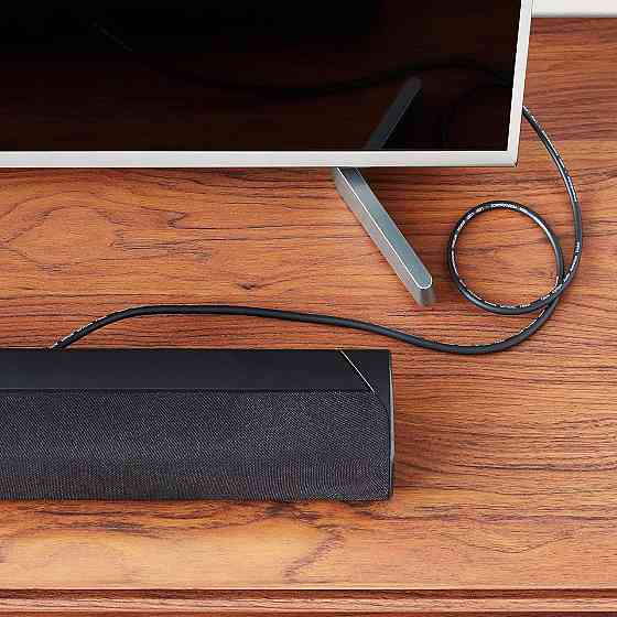 Оптический цифровой аудиокабель Toslink 1 м для телевизора черный Киев