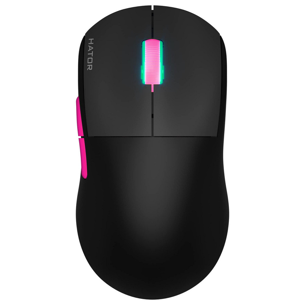 Миша бездротова Hator Quasar 2 Ultra 4K Wireless Black/Pink (HTM570BP) Чорно-рожевий Харків - фото 1