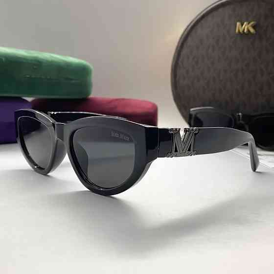Женские солнцезащитные очки Max Mara (3610) черные Киев