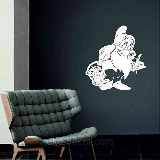 Декоративное настенное Панно «Гномик», Декор на стену 90*84 см Киев