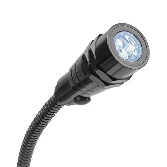 Лежак пластиковий підкатний на 6-ти колесах з ліхтарем на гнучкому подовжувачі 40'' (1050х490х95мм) ROCKFORCE Одесса