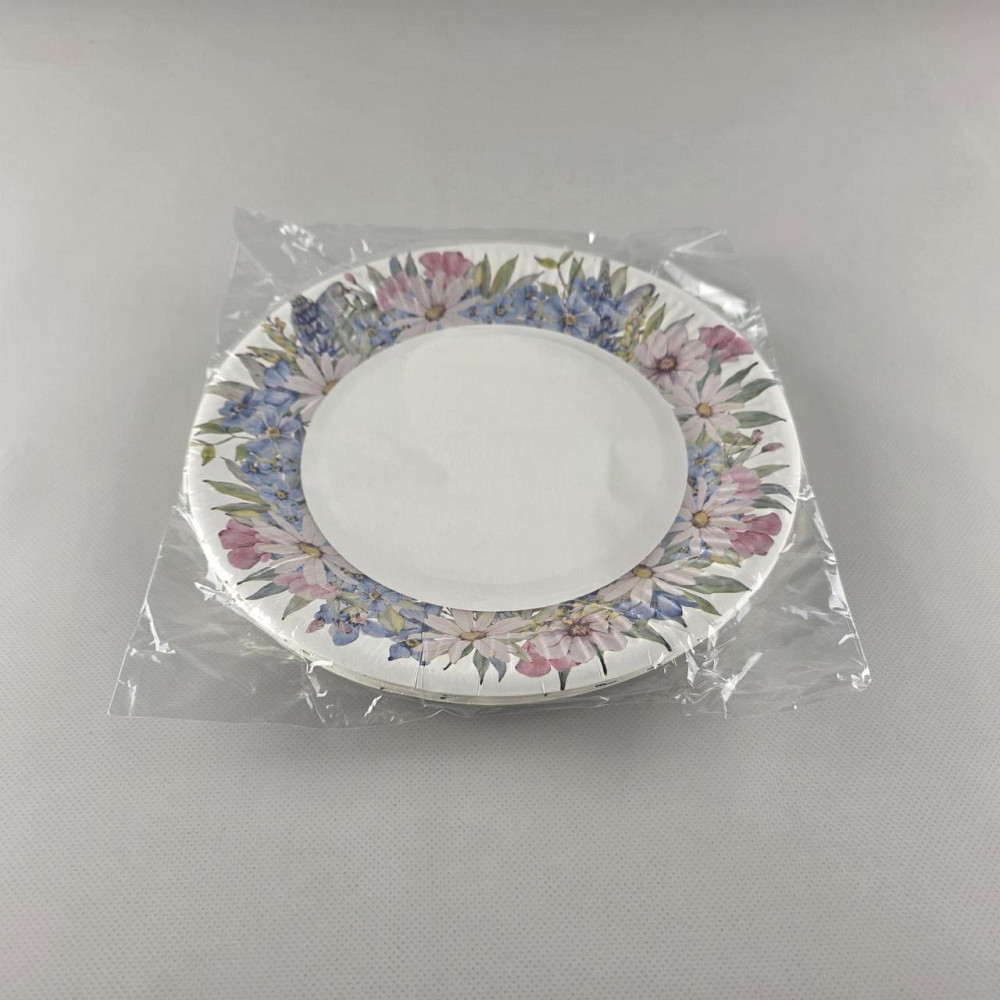 Тарелка бумажная 23см