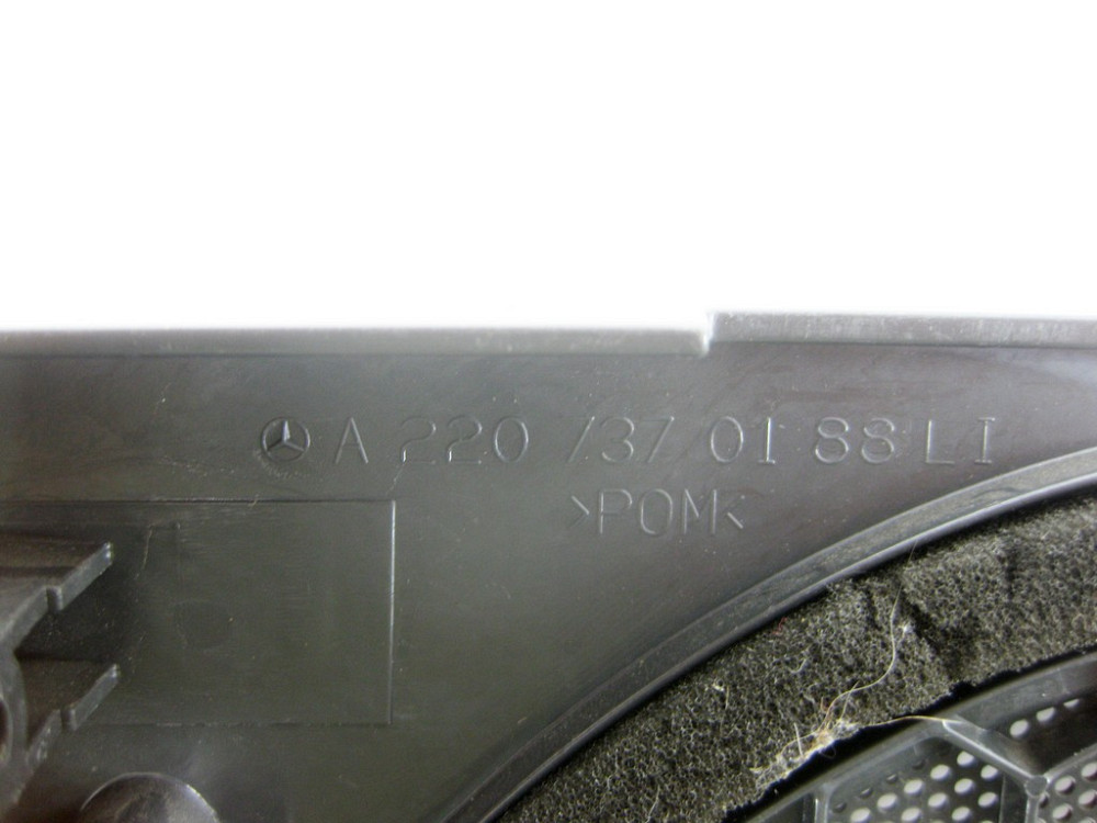 Mercedes-Benz  A2207370188 9B51 Накладка динаміка на карті задніх лівих дверей колір антрацит S-class short W220 S-class long V220 Одеса - фото 10