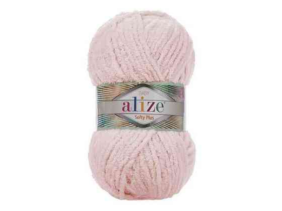 Пряжа Softy Plus 161 5шт/уп пудра 100% мікрополіестер 100г 120м ТМ Alize Київ