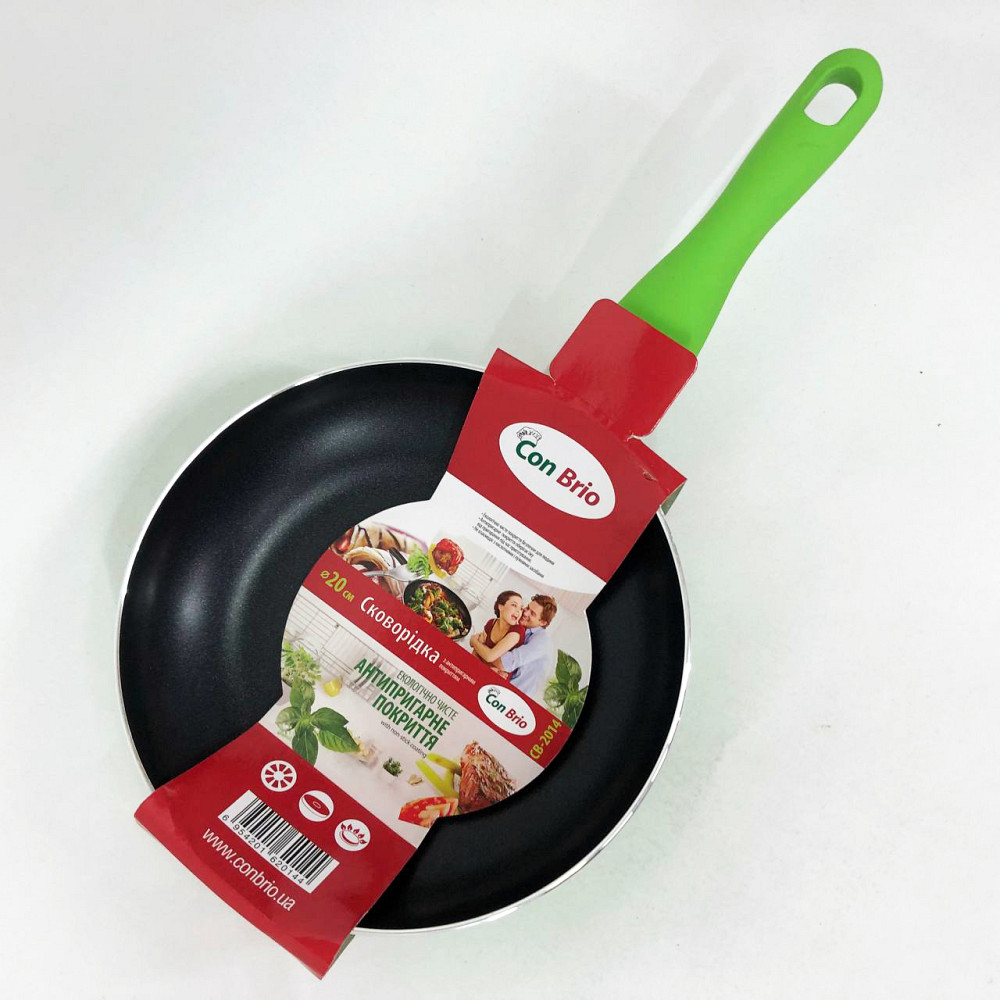 Алюминиевые кастрюли с антипригарным покрытием Con, Сковорода с толстым дном, Идеальная сковорода MD-92 Львов - изображение 6