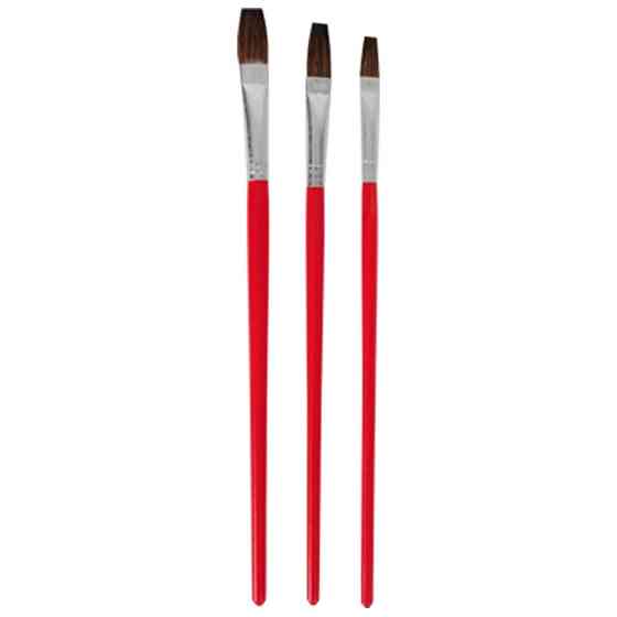 Пензлики оздоблювальні комплект 3шт 