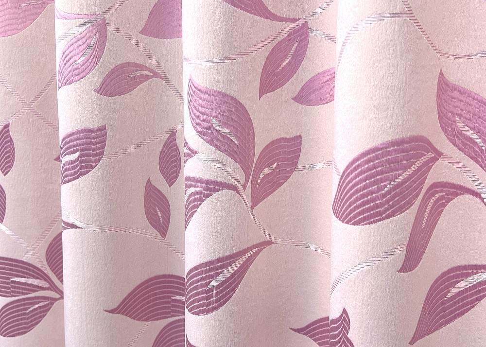 Комплект коротких штор VR-Textil Софт № 1158ш Рожевий 130х170 см 2шт (35-0418) Київ - фото 7