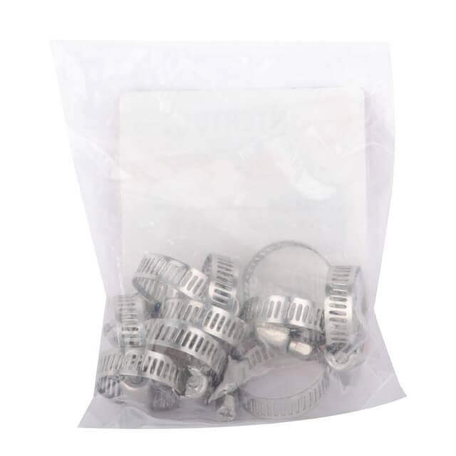 Хомут нержавеющая сталь, 8 мм, Ø - 13-23 мм INTERTOOL TC-1013 Киев - изображение 2