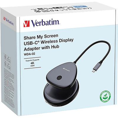 Адаптер Share My Screen 4K USB-C with WDA-02 Verbatim (32147) Вінниця - фото 4