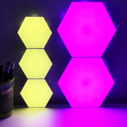 Ночник LED Pinto 3шт, N359, пульт, разные цвета, сенсор прикосновения, 3xR3 Днепр