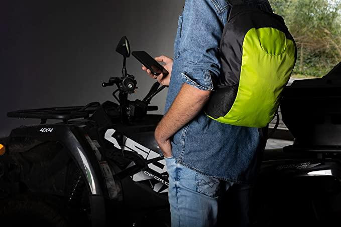 Рюкзак складной Troika 18 л водоотталкивающий полиэстер Зеленый Винница - изображение 2