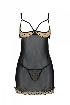 Пеньюар MARINA CHEMISE beige L/XL - Passion Львів