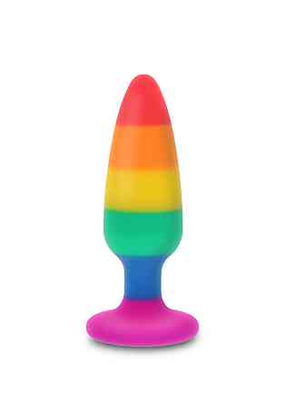 Анальная пробка TOY JOY Hunk Plug, L, разноцветная, 13 х 3.9 см Sex Aura Киев