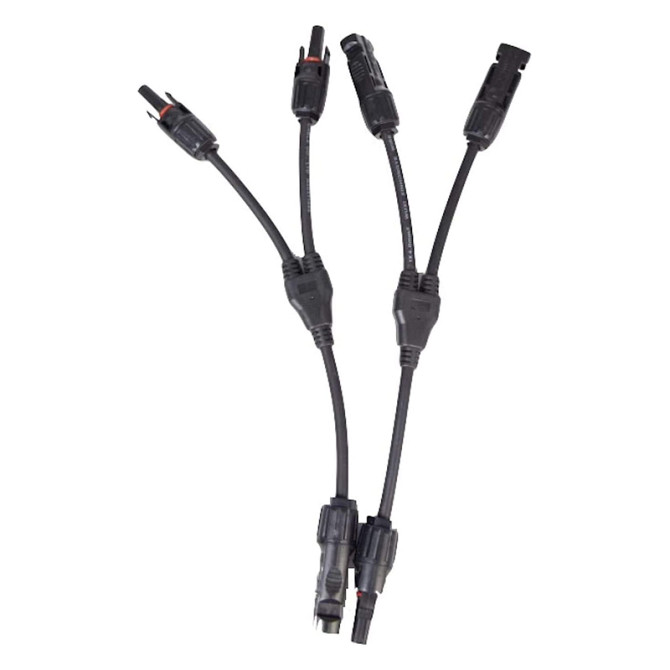 Кабель EcoFlow Solar MC4 Parallel Connection Cable (Чорний, 0.3м) Николаев - изображение 2