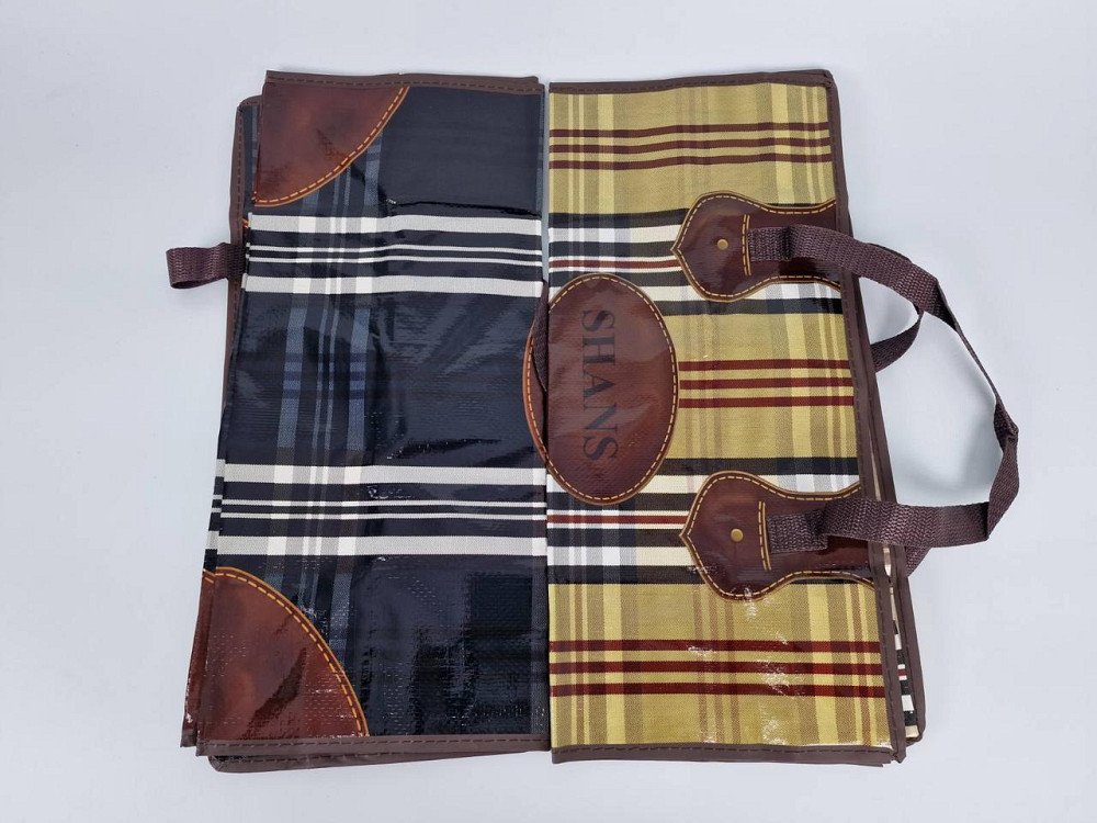 Сумка господарська, поліпропіленова, з кольоровим малюнком No3 Щільна (50x45x21) (1 шт.) Харків - фото 2