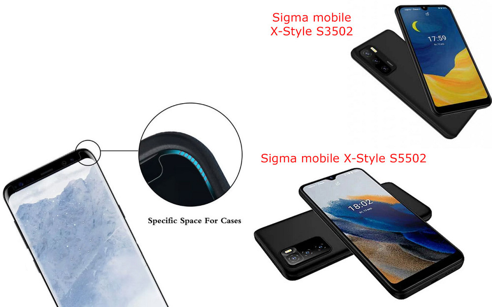 Захисне скло HyperGlass Pro для Sigma mobile X-Style S3502, X-Style S5502 – максимальна чутливість та захист Київ - фото 3
