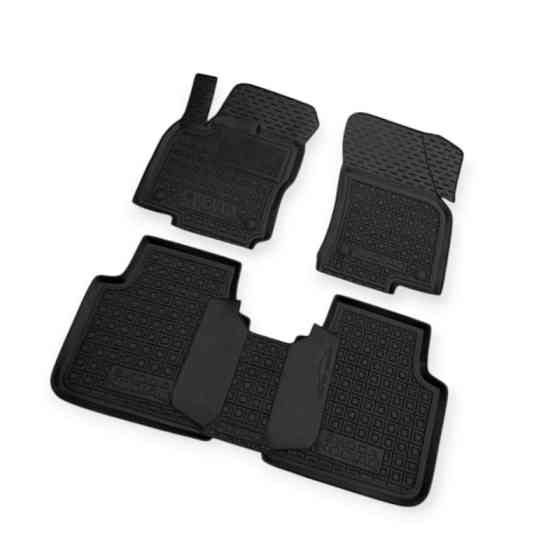 Килимки Шкода kodiaq 2017-> (5 місць) борт 2,5см, з перемичкою салону Мукачево