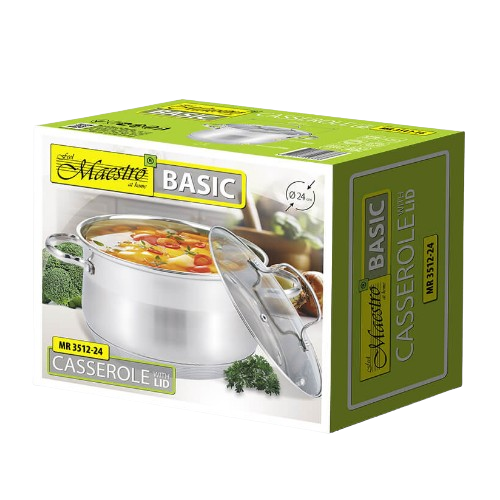 Каструля 5л 24см MR-3512-24 Maestro Житомир