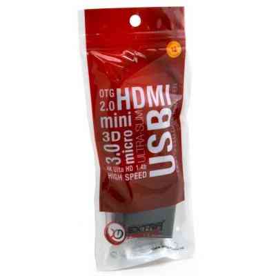 Переходник DVI-D Dual Link (Male)-VGA (Female), 0.15 m Extradigital (KBV1685) Винница