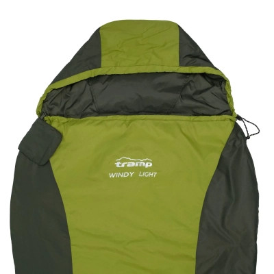 Спальний мішок Tramp Windy Light кокон лівий olive (UTRS-055-olive-L) Вінниця - фото 5