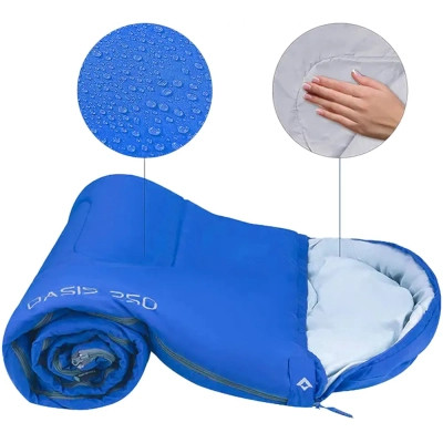 Спальний мішок KingCamp Oasis 250 Blue (KS3121_BLUE_L_01) Вінниця - фото 2