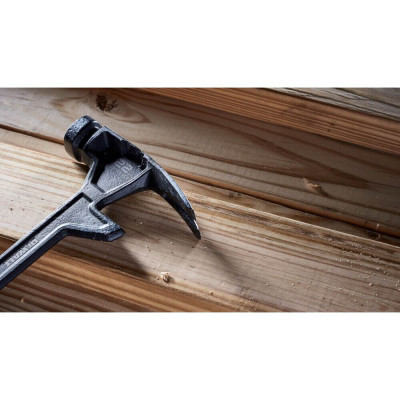 Молоток DeWALT DEM-CLAW демонтажный, цельнометаллический, 624 г, с прямым гвоздодером (DWHT51008-0) Винница - изображение 6