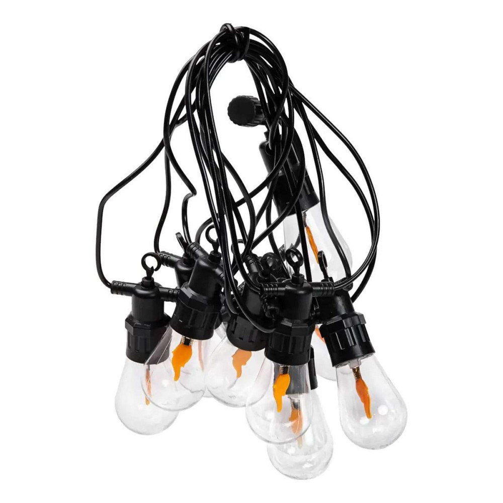 Ретро гірлянда вулична 10 LED лампочок 5 метрів А60 Київ - фото 10