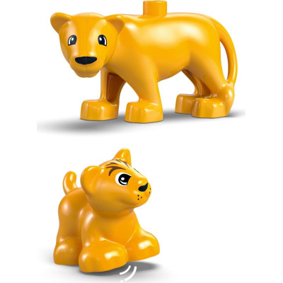 Конструктор LEGO DUPLO Town Сімейства диких тварин: Пінгвіни та Леви (10442) Вінниця - фото 5