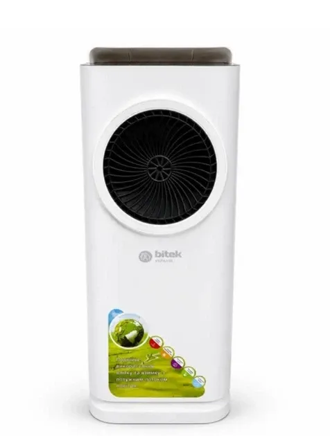 Портативний кондиціонер BITEK BT-5500 2л охолодження обігрів зволоження з пультом та дисплеєм Одеса - фото 9