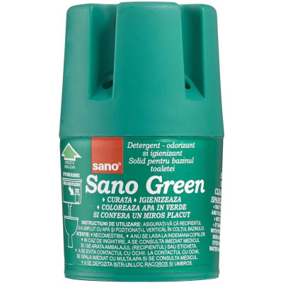 Средство для чистки унитаза Sano Green 150 г (7290010935833) Вінниця - фото 1