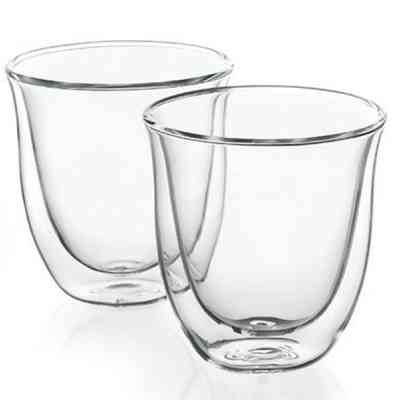 Набор стаканов DeLonghi Cappuccino 2 шт 190 мл (00000011000) Винница