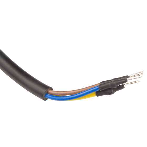 Кабель електричний PVC круглий (3×1мм²) 1.5м з вилкою WETRON (779915) Рівне