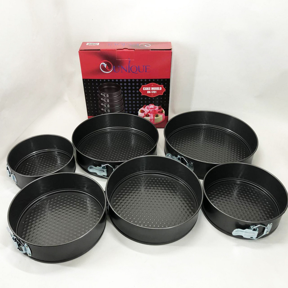 Форма кругла для духовки Unique, Форма для випічки нержавіюча сталь Набір складання торта MP-26 Львів - фото 6