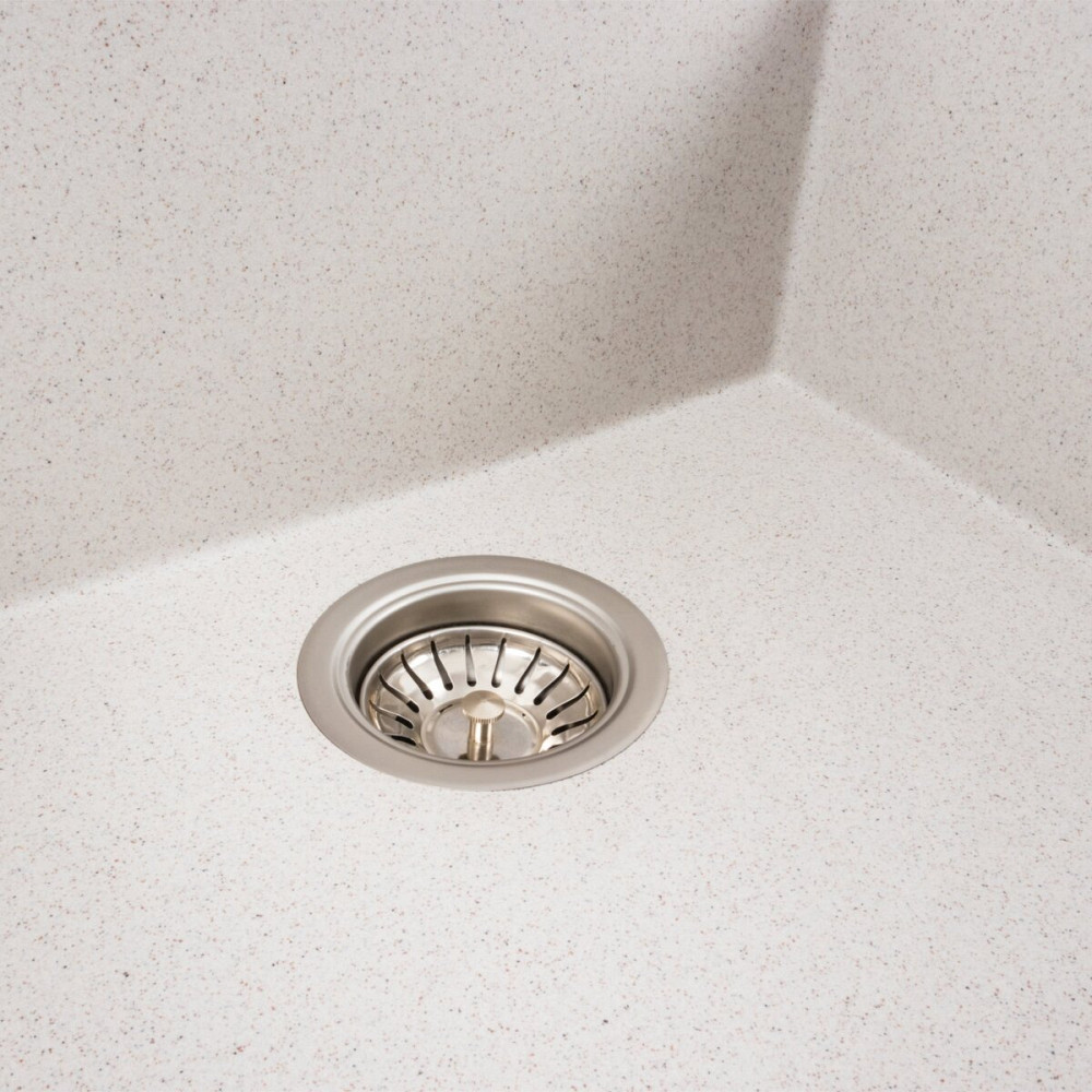 Гранітна мийка для кухні Platinum 9651 ATLAS матовий Топаз Коломыя - изображение 5