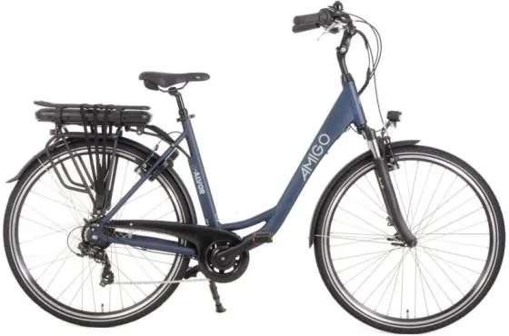 Велосипед Amigo E-Alvor D2 Inch 50Cm Women 7Sp Rim Brakes Matte Blue 28 Київ