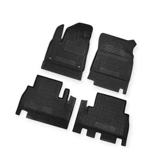 Килимки Опель combo 2019-> top (з підлокітником) борт 2,5 см, з перемичкою салону Мукачево