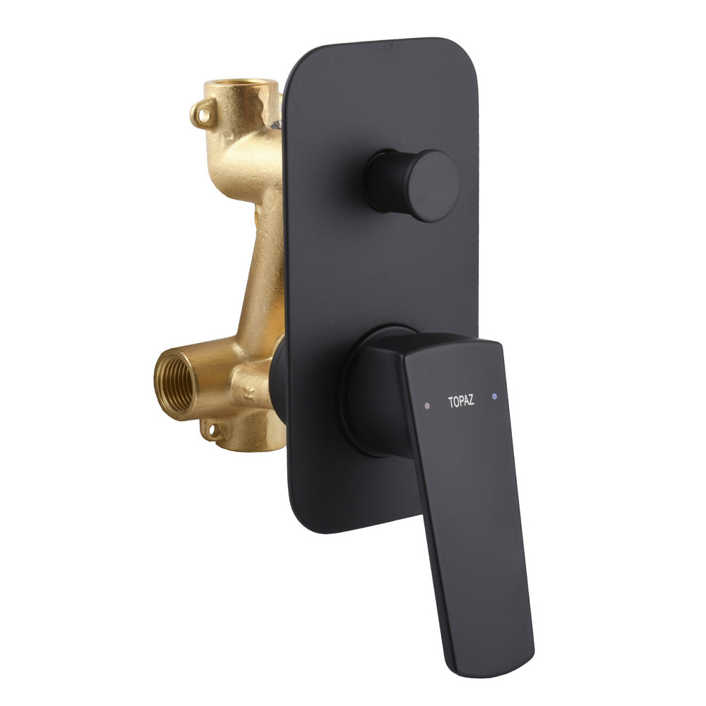 Змішувач для ванни вбудований TOPAZ LEXI TLG 21202-H21-BL (000025323) Київ - фото 2