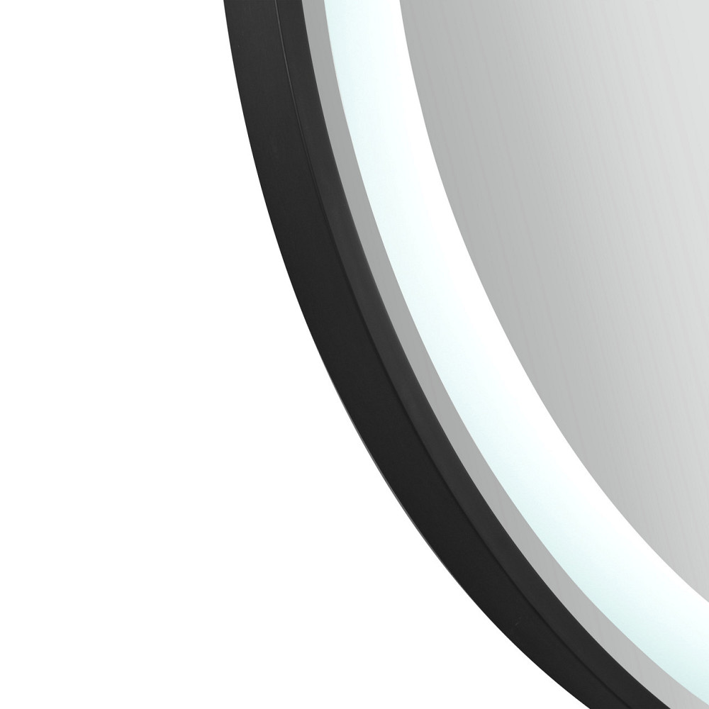 Зеркало Qtap Gemini 800х700 с LED-подсветкой Touch, с антизапотеванием, с диммером, рег. темп. цвета (3000-6500K) QT2578R8072B Киев - изображение 9