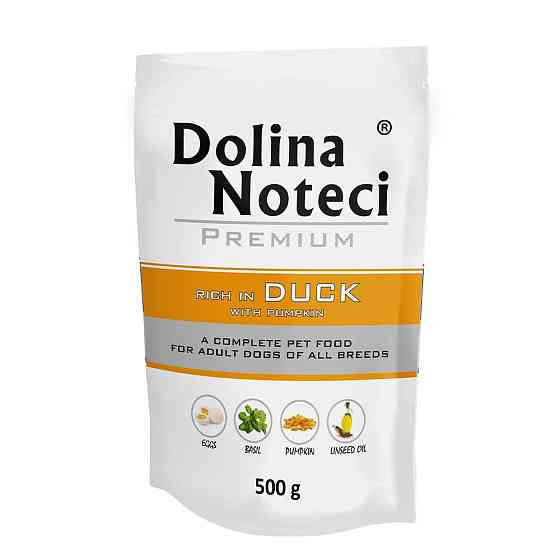 Dolina Noteci Premium (Долина Нотечі Преміум) консерви вологий корм для собак з качкою та гарбузом 500 г х 10 шт. 500 г х 10 шт. Запоріжжя