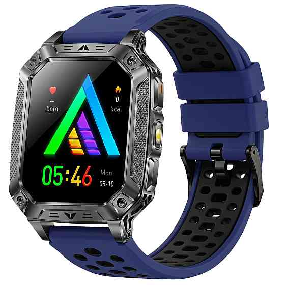 Розумний смарт-годинник Smart Formula K+ Sport Blue (3 ремінці) Вінниця