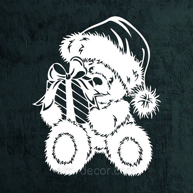 Декоративное настенное Панно «Новый год», Декор на стену 110*88 см Киев - изображение 7