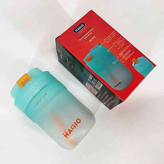 Термос для теплих напоїв Magio MG-1071 420 мл, Термос для чаю топ Термокружка походу SX-97 Івано-Франківськ